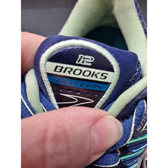 Brooks Glycerin‎ 12 Blue and Green Size 6 - Picture 6 of 11
